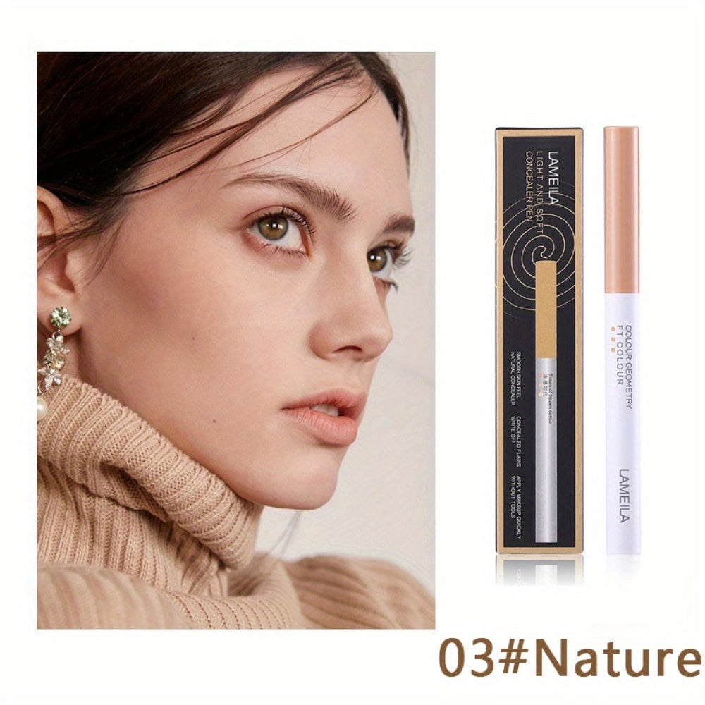 Full Coverage Waterproof Concealer Pen for Dark Circles Spots Scars Tattoos