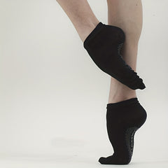 Non Slip Yoga Socks and Gloves Set for Improved Grip