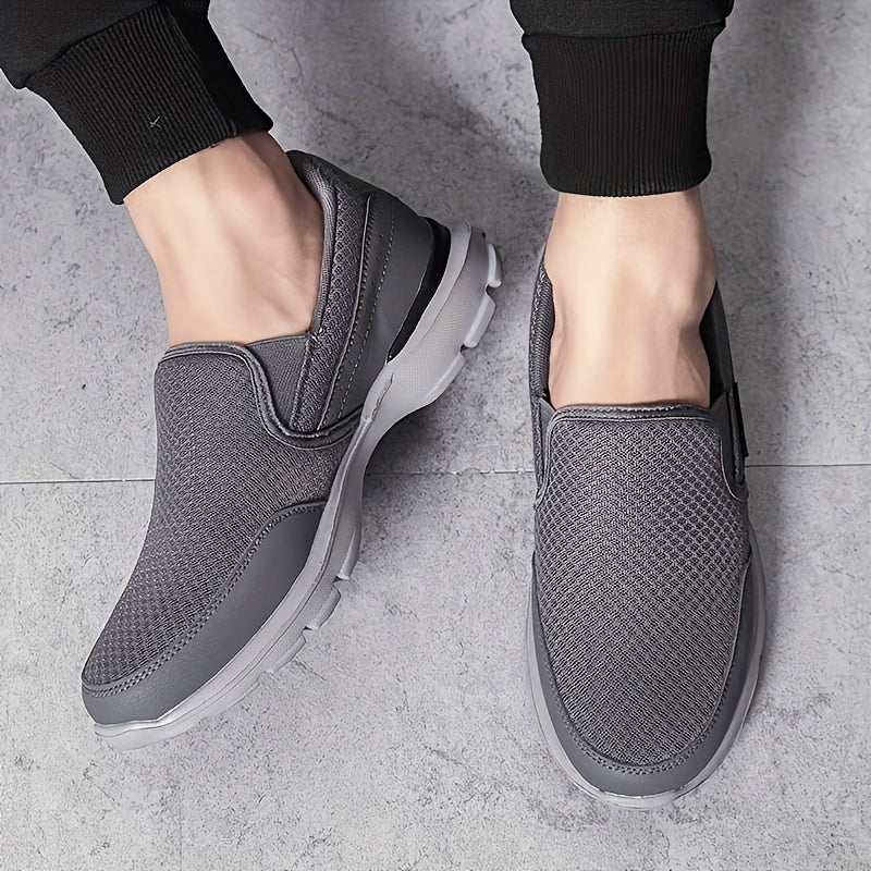 Men's Mesh Slip On Loafer Shoes Lightweight Comfortable