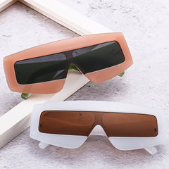 Vintage Classic Rectangle Sunglasses Women Unique Small Size Square Shape