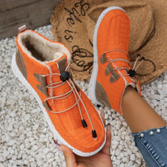 Women's Thickened Warm Snow Boots - Non slip Casual