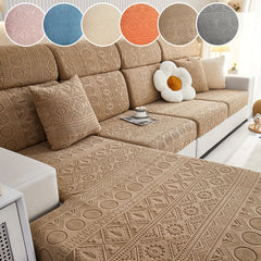 Bohemian Style Sofa Slipcover Elastic Furniture Protector Cover