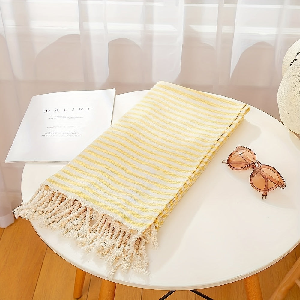 Quick Drying Oversized Beach Towel 39x71 Inch 100% Cotton