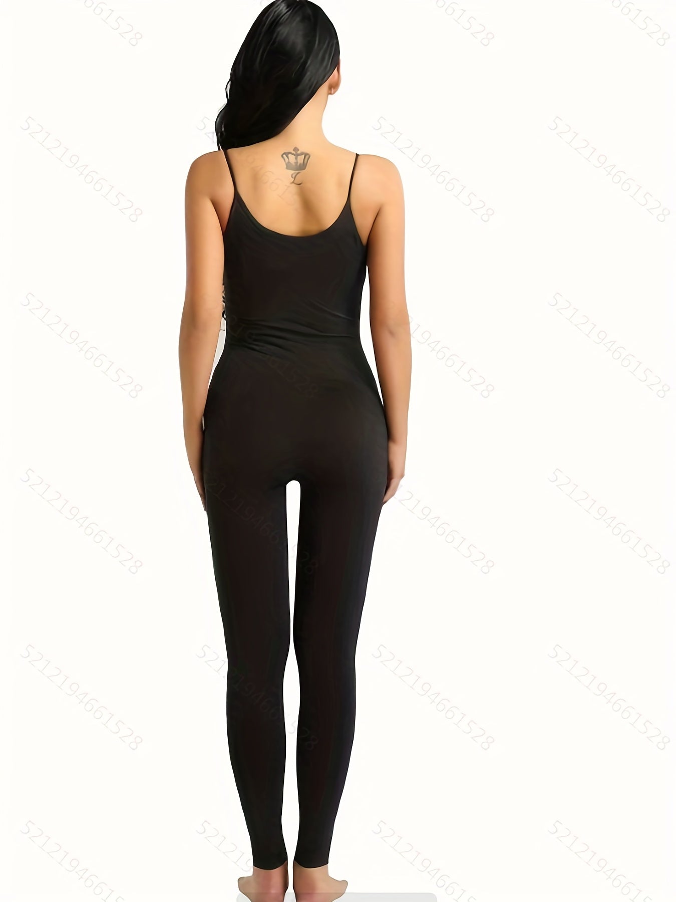 Skinny Cami Jumpsuit Summer Casual Women's Clothing