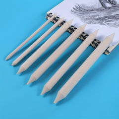 6pc Double Head Sketching Paper Pencil Art Drawing Charcoal Sketching Tool