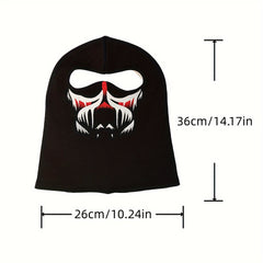 Halloween Dress Up Hat Riding Mask Sweat Absorption Sunscreen Headgear