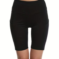 High Waist High Stretch Legging Shorts for Summer Workout - Butt Lifting
