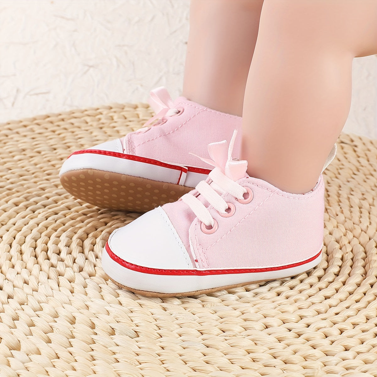 Baby Girls Casual Sneakers Lightweight Non Slip Shoes