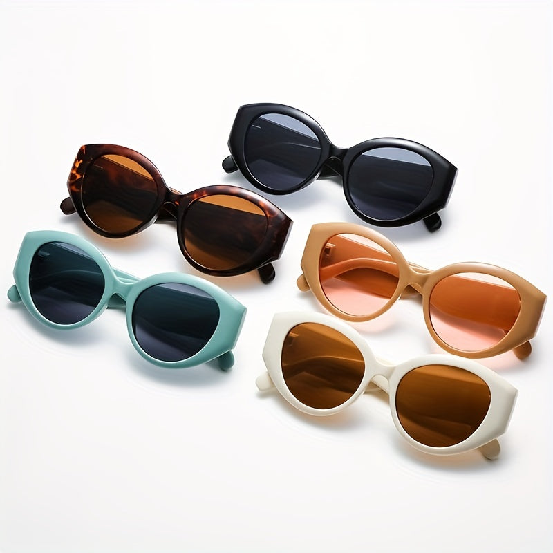 Y2K Cat Eye Sunglasses Macaroon Anti Glare UV400