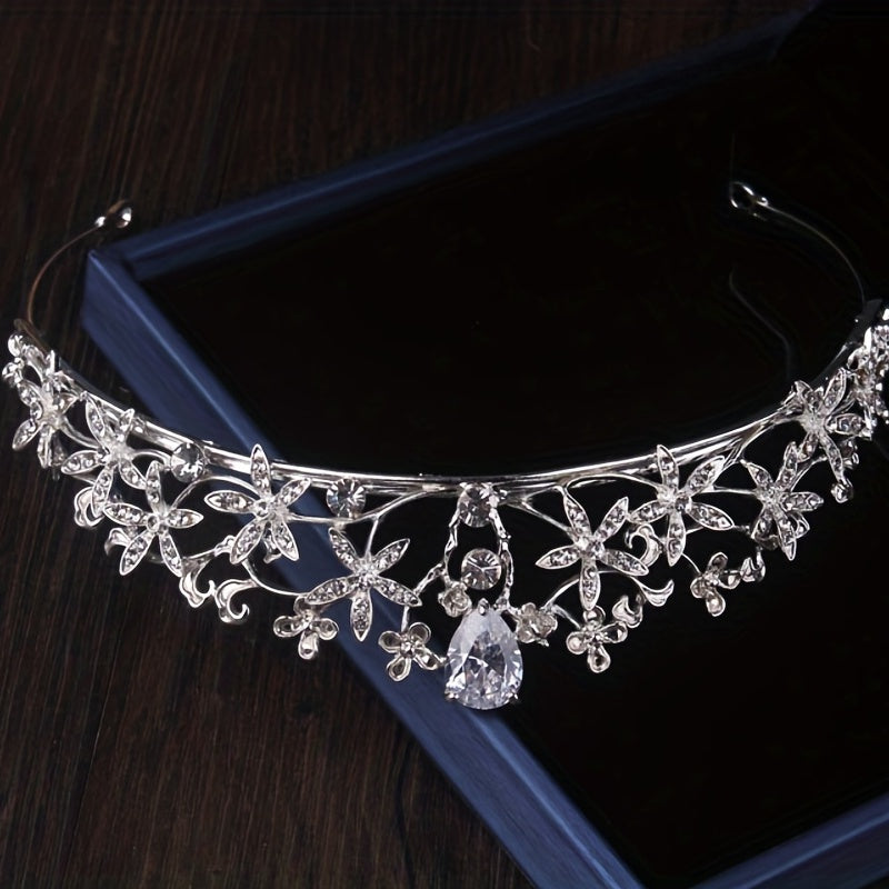 Zircon Crown Wedding Headwear Bridal Dress Crown Hair Accessories