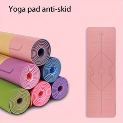TPE Non-slip Yoga Mat for Fitness, Skipping Rope, Dance