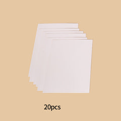 20pcs Thick Cowhide Cardboard DIY Small Card Blank Postcard Bookmark Paper