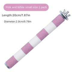 Stainless Steel Bird Stand for Parrot Grinding Nails Teeth