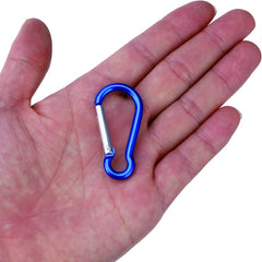 10pcs Aluminum Carabiner Outdoor Keychain Random Gourd Shape
