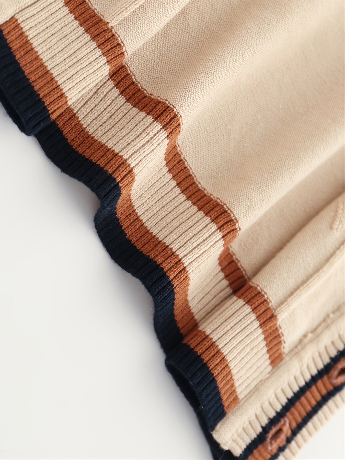 Boys Cable Knit Cardigan for Fall Winter
