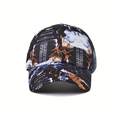 Hip Hop Tie Dye Print Sun Hat Baseball Cap