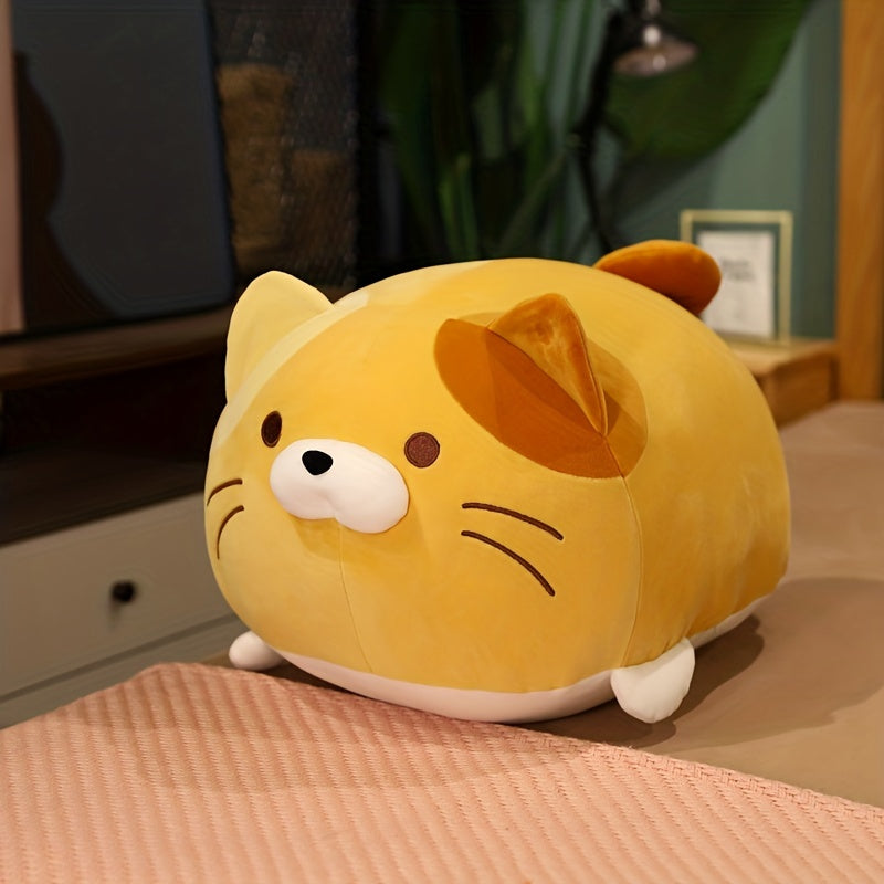 Japanese Group Cat Doll Plush Pillow Soft Cloth Doll Cushion