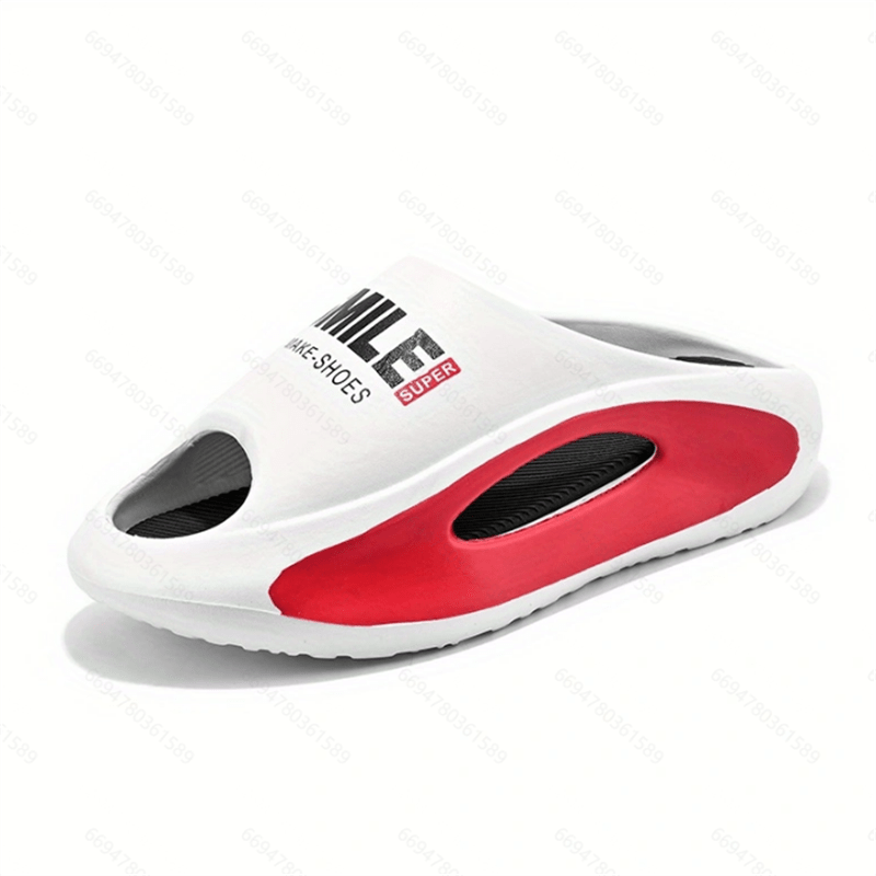 Men's Sport Slides Non Slip Slippers Open Toe Shoes