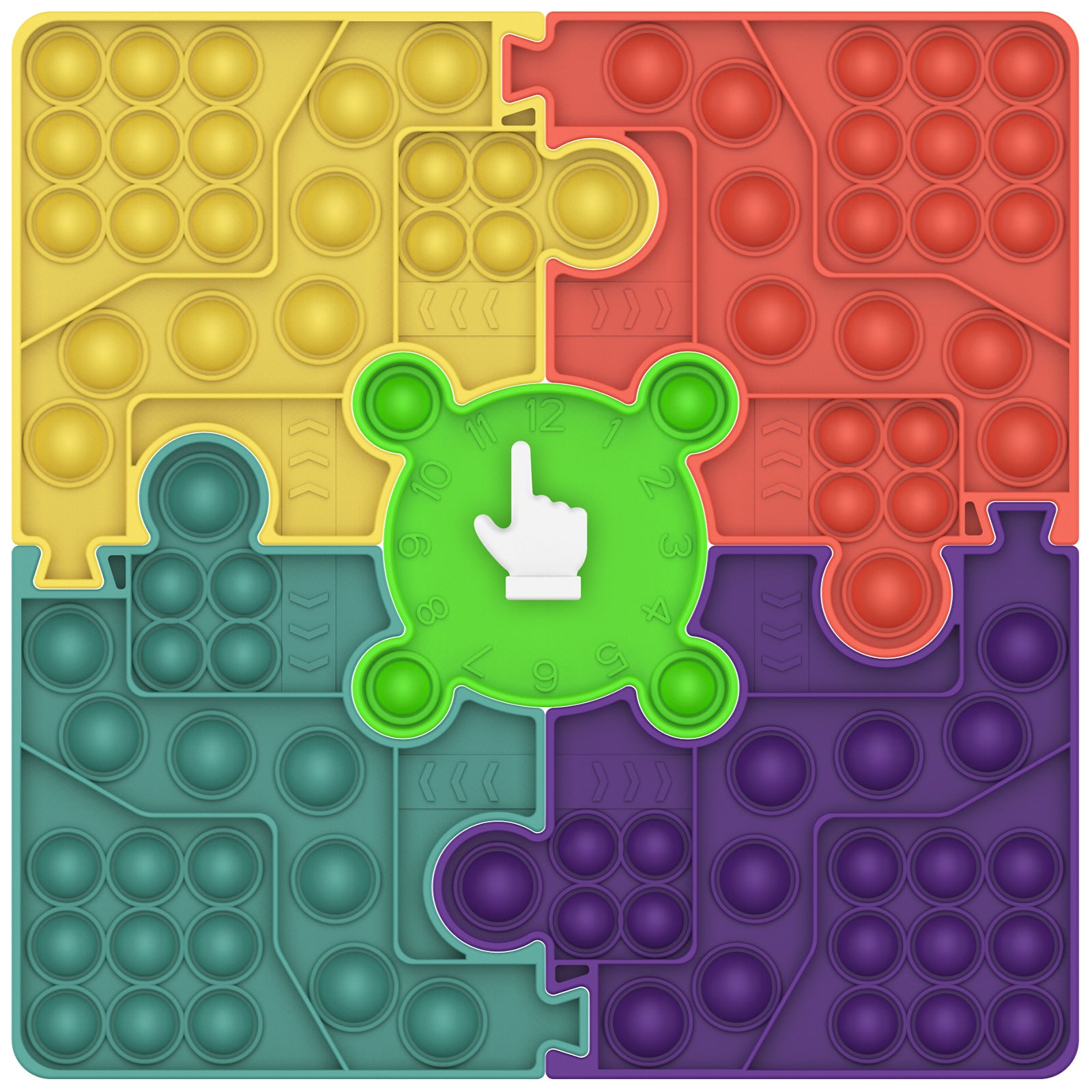 Large Pop Fidget Chess Board Toy Rabbit Year