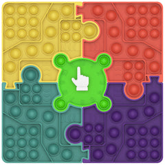 Large Pop Fidget Chess Board Toy Rabbit Year