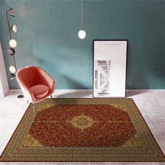 European Style Vintage Area Rug for Living Room Tea Table Sofa