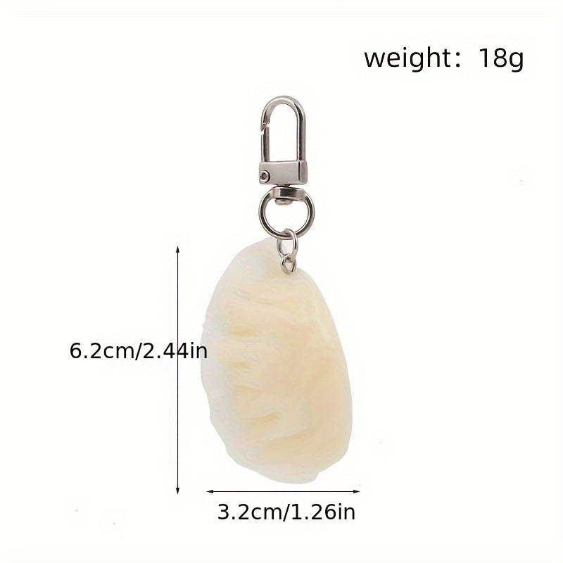 Dumpling Pendant Keychain Male Female Couple Bag Accessories