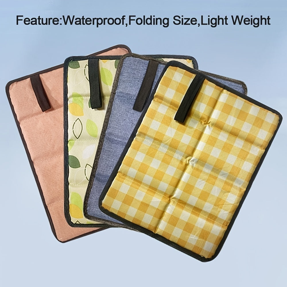 Waterproof Folding Camping Mat Lightweight Sitting Pad Outdoor Picnic Beach