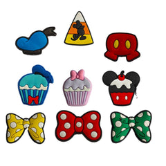 9PCS Cartoon Shoe Charms PVC Shoe Decorations for Teens Boys and Girls