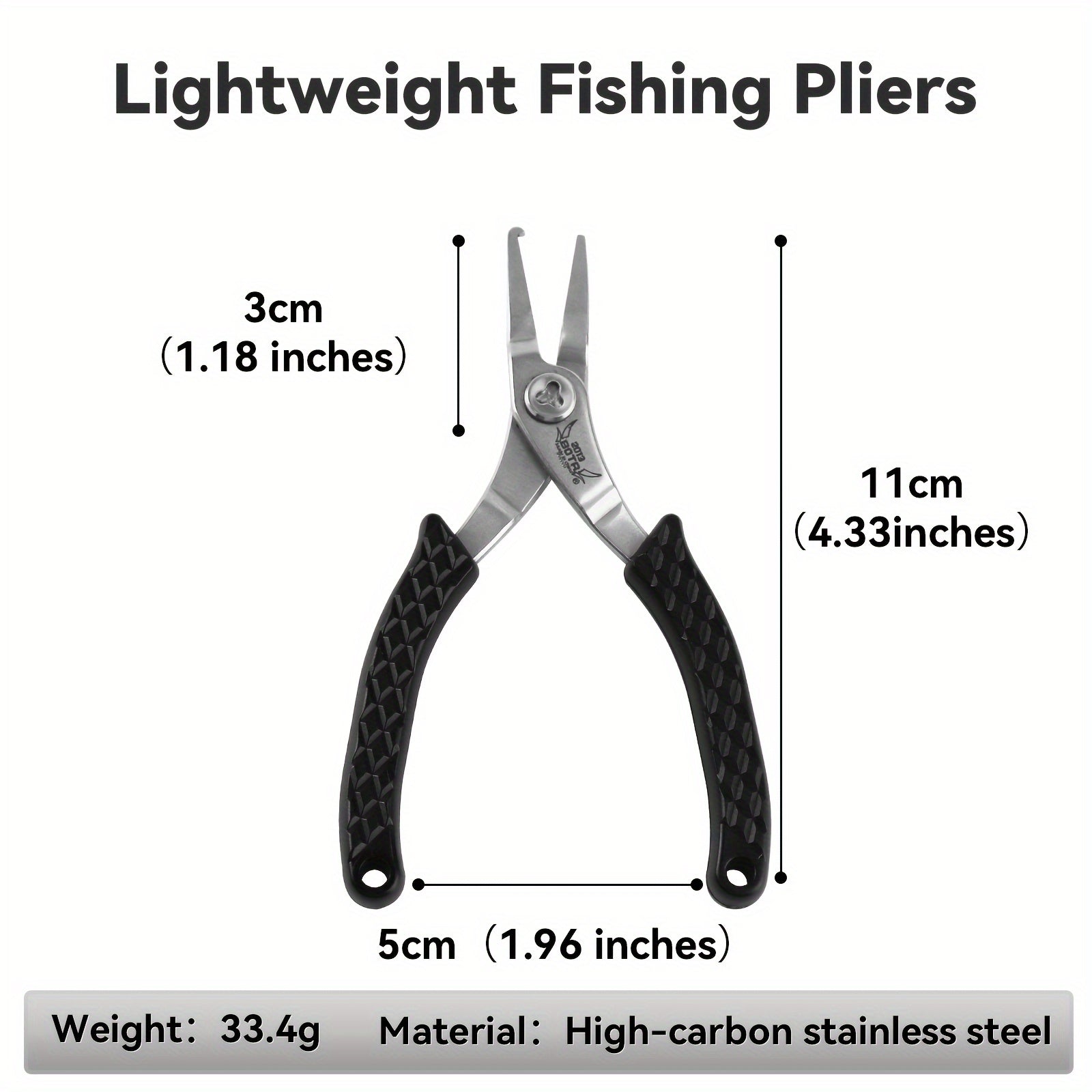 38g Ultralight Stainless Steel Split Ring Opener Fishing Plier