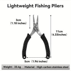 38g Ultralight Stainless Steel Split Ring Opener Fishing Plier