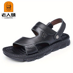 Men's Durable Open Toe Sandals for Outdoor Hiking