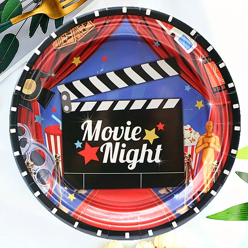 Movie Night Party Supplies for 20 Guests