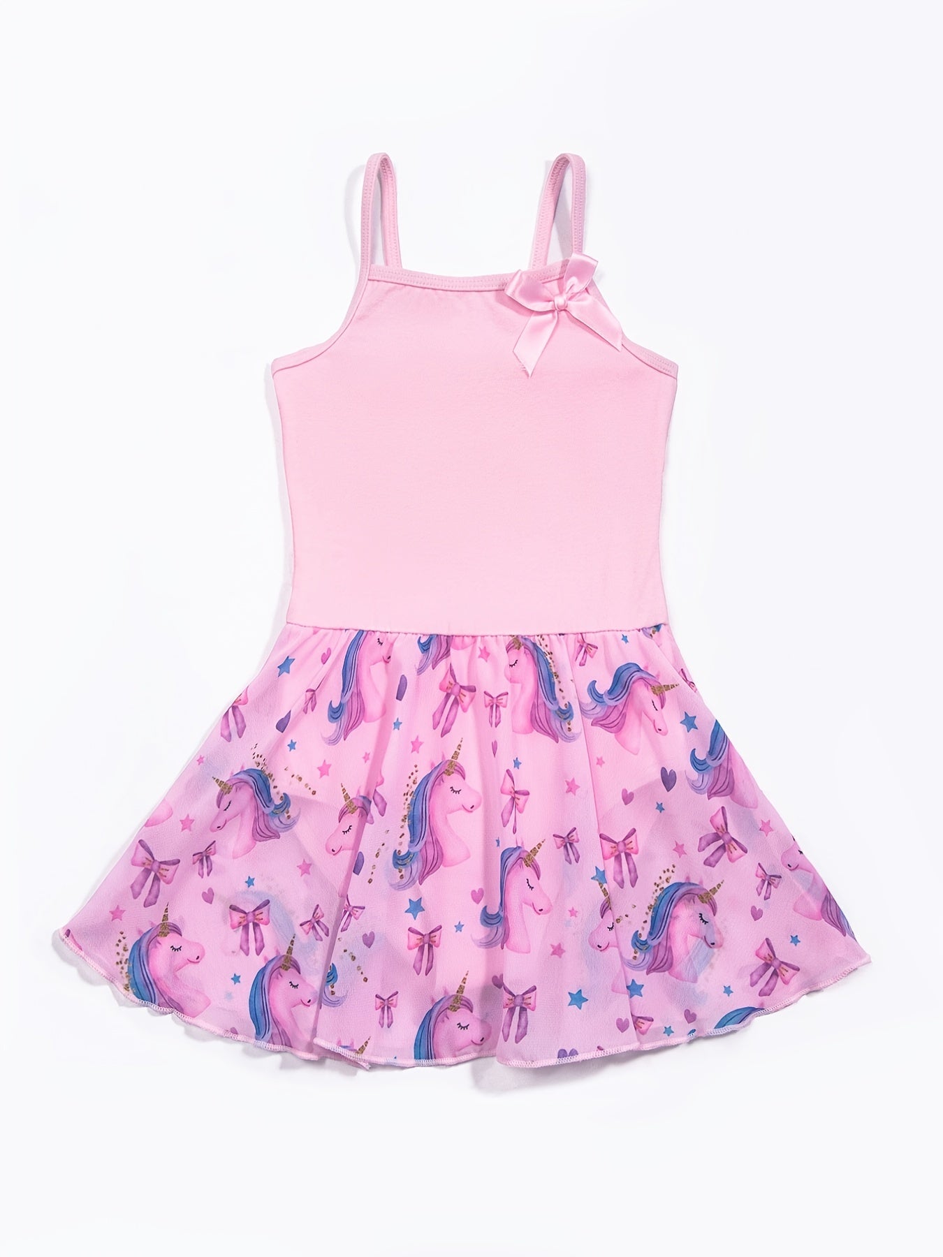 Cartoon Pony Graphic Cami Tulle Tutu Ballet Dance Dress