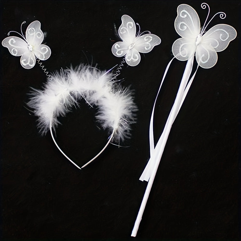 Cartoon Butterfly Hair Hoop Dress Up Headwear
