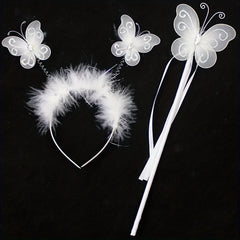 Cartoon Butterfly Hair Hoop Dress Up Headwear