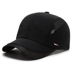 Men's Mesh Quick Dry Big Brim Baseball Cap