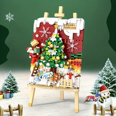 DIY Christmas Tree Building Blocks Set Toy Gift Home Decoration