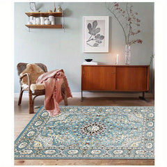 Vintage Boho Area Rugs Non slip Fluffy Rugs Machine Washable Waterproof