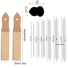 22Pcs Blending Stumps&Tortillions Set Art Blenders