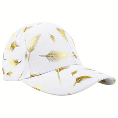Feathers Baseball Cap Retro Outdoor Sports Classic Street Sunscreen Cap