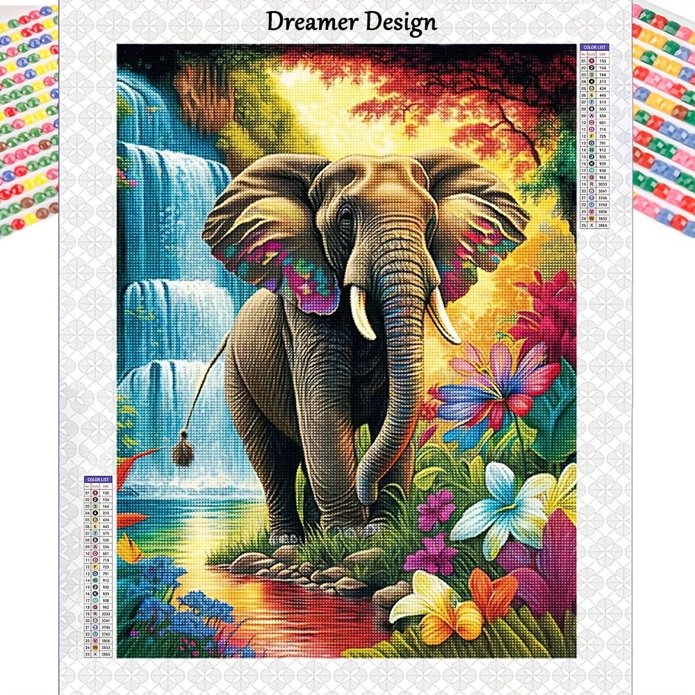 Elephant 5D Diamond Painting Kit for Home Decor