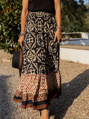 Boho Holiday Skirt for Spring & Summer Women's Clothing