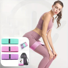 Elastic Stretching Rope Yoga Fitness Resistance Band for Squat Hip Lifting