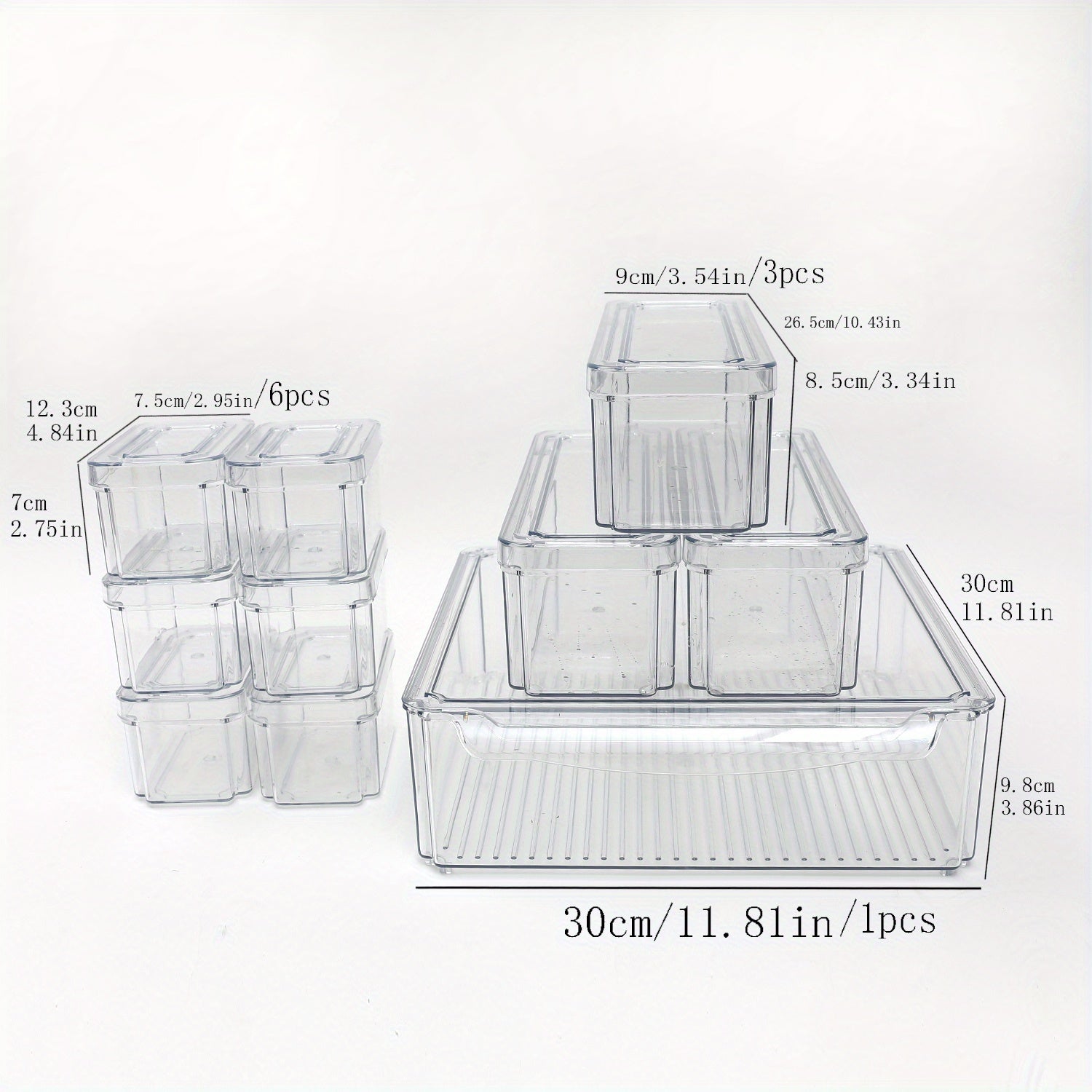 10pcs Kitchen Food Storage Containers for Emergency Long Term Food Storage