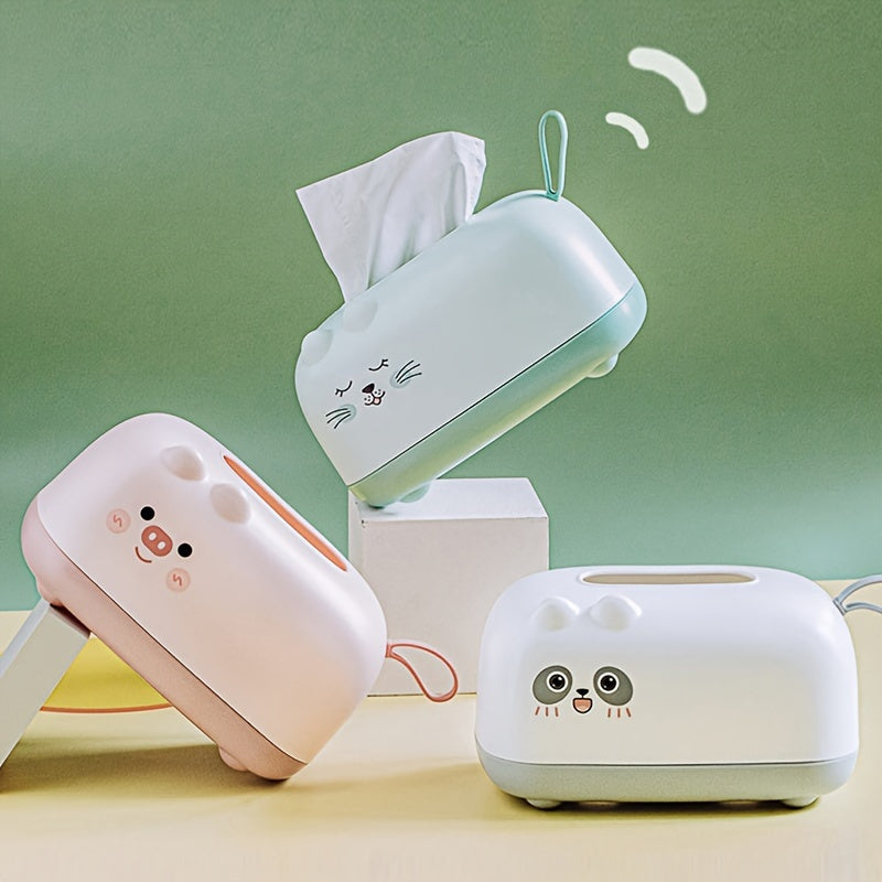 Cartoon Tissue Box Holder for Bathroom Living Room Kitchen Office Bedroom