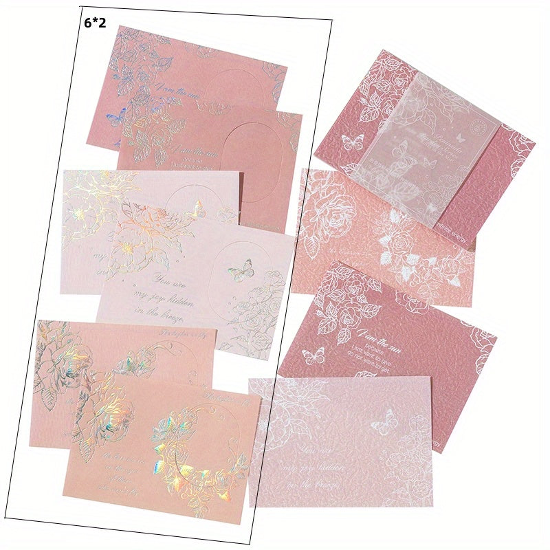 15pcs Peninsula Garden Series DIY Notepad, Journal Decorations