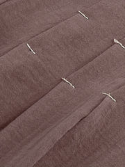 Solid Wide Leg Short Sleeve Jumpsuit Stitching Casual for Spring & Summer
