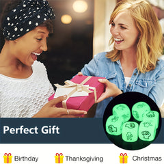 Glow in the dark Finger Guessing Dice Set