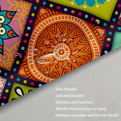 Bohemian Style Shower Curtain 72x72