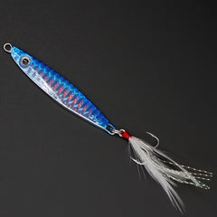 Shore Casting Fishing Lure Hard Bait Treble Hook Freshwater Seawater